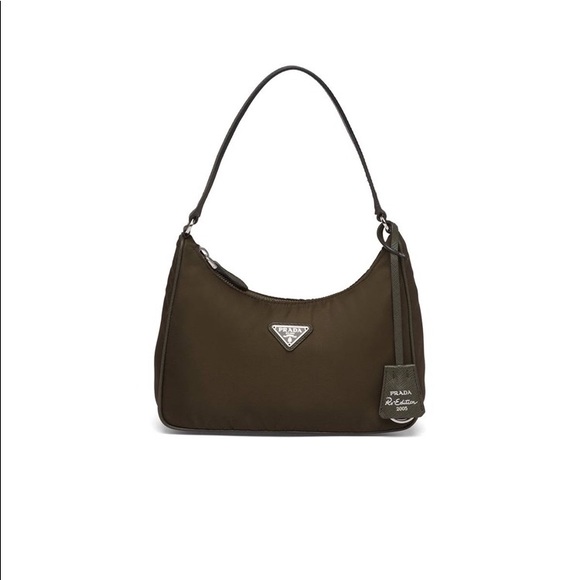 BNWT Prada Black Re-edition 2005 shoulder bag